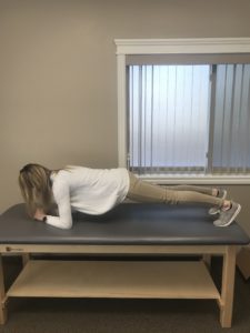 plank back pain treatment